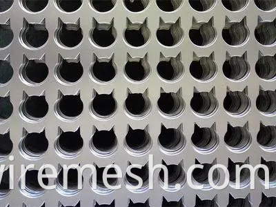 Stainless Steel Punching Hole Decorative Perforated Metal Mesh